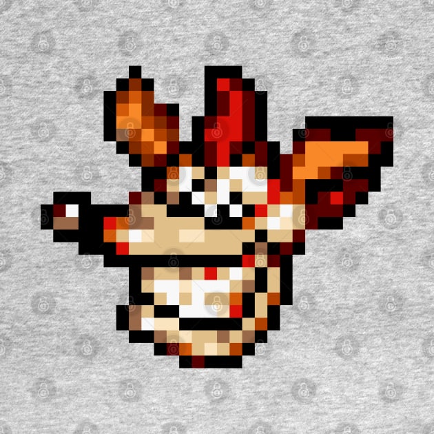 Pixel Crash Bandicoot by spookpuke